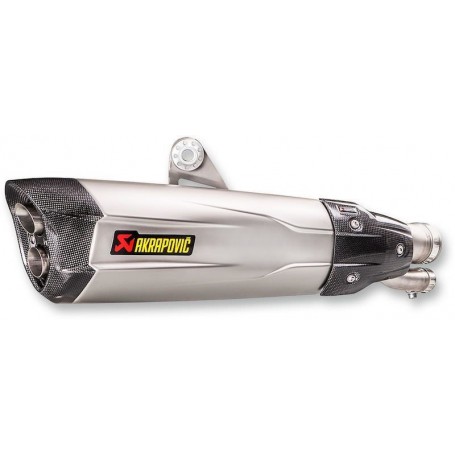 Mufflers AKRAPOVIC AKRAPOVIC SLIP-ON LINE MUFFLER TITANIUM S-B10SO6-HDVDZT S-B10SO6-HDVDZT