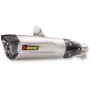 Mufflers AKRAPOVIC AKRAPOVIC SLIP-ON LINE MUFFLER TITANIUM S-B10SO6-HDVDZT S-B10SO6-HDVDZT