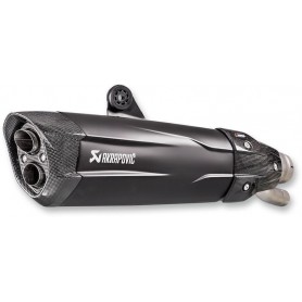 Silencieux AKRAPOVIC SILENCIEUX AKRAPOVIC SLIP-ON LINE TITANIUM NOIR S-B10SO6-HDVDZBL S-B10SO6-HDVDZBL