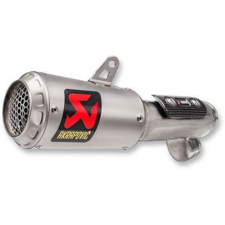 Mufflers AKRAPOVIC AKRAPOVIC SLIP-ON LINE MUFFLER TITANIUM S-B10SO9-CUBT S-B10SO9-CUBT