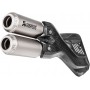 Mufflers AKRAPOVIC AKRAPOVIC SLIP-ON LINE MUFFLER TITANIUM S-D9SO10-HIFFT S-D9SO10-HIFFT