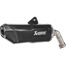 Mufflers AKRAPOVIC AKRAPOVIC SLIP-ON LINE MUFFLER TITANIUM S-B8SO8-HFBFCTBL S-B8SO8-HFBFCTBL