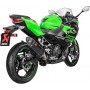 Mufflers AKRAPOVIC AKRAPOVIC MUFFLER CF KAW NINJA 400 S-K4SO6-APC S-K4SO6-APC