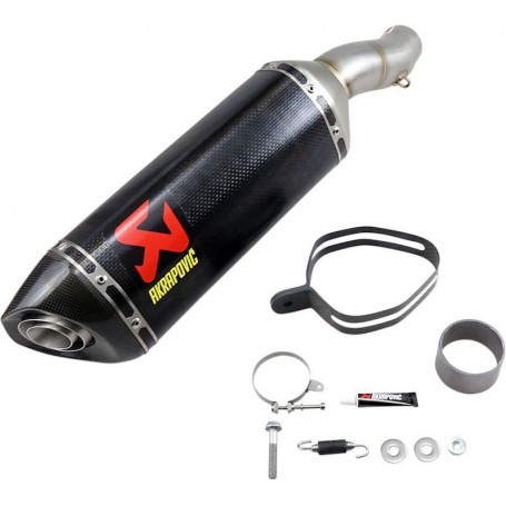 Silencieux AKRAPOVIC SILENCIEUX AKRAPOVIC SLIP-ON LINE CF/CF ZX6R S-K6SO7-ZC S-K6SO7-ZC