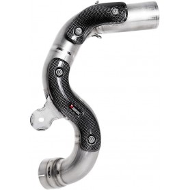 Tubes de Liaison AKRAPOVIC AKRAPOVIC OPTIONAL LINK PIPE HIGH TITANIUM L-B12SO6T L-B12SO6T