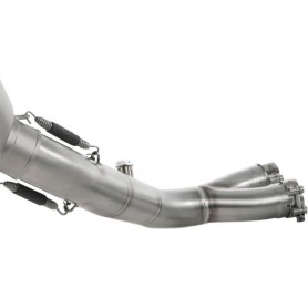 Tubes de Liaison AKRAPOVIC AKRAPOVIC OPTIONAL LINK PIPE STAINLESS STEEL L-H10SO5L/1 L-H10SO5L/1