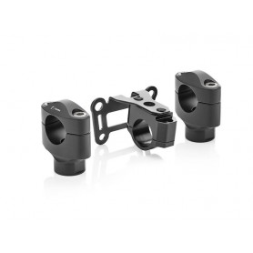 Risers RIZOMA KIT PONTET POUR GUIDON CONIQUE AVEC SUPPORT POUR INSTRUMENTATION OEM (TUV) RIZOMA ZKW034 ZKW034B