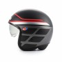 Jets Helmets BLAUER BLAUER PILOT 1.1 GRAPHIC B BLACK MATTE/RED HELMET BLCJ201