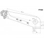 Supports de Plaque RIZOMA SUPPORT IMMATRICULATION OUTSIDE (LONG) (ABE) RIZOMA PT560B PT560B