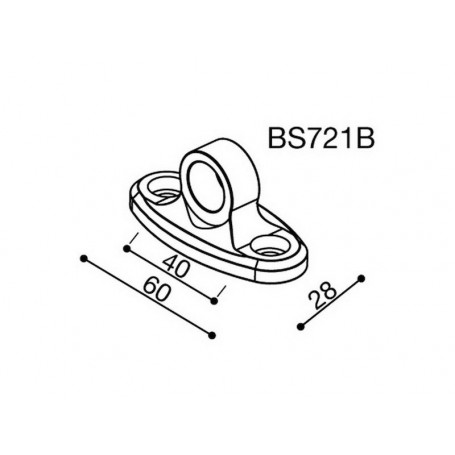 Mirrors Adapters RIZOMA ADAPTATEUR RETROVISEUR RIZOMA BS721 BS721B