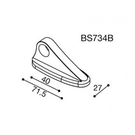 Adaptateurs Rétroviseurs RIZOMA ADAPTATEUR RETROVISEUR RIZOMA BS734B BS734B