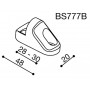 Mirrors Adapters RIZOMA ADAPTATEUR RETROVISEUR RIZOMA BS777 BS777B