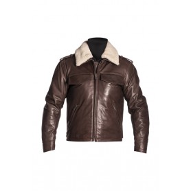 Blousons Hommes HELSTONS BLOUSON HELSTONS TRIBE CUIR MARRON 20190037 M