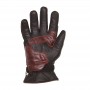 Men's Gloves HELSTONS GANTS HELSTONS VERTIGO HIVER CUIR NOIR BORDEAUX 20190050 NBO