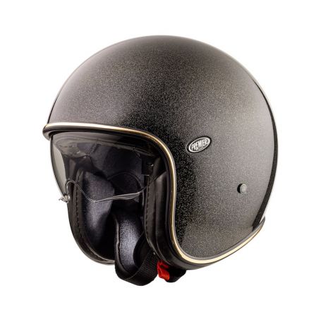 Helmets PREMIER CASQUE PREMIER VINTAGE CK BLACK VINTAGE U9 GLITTER GOLD