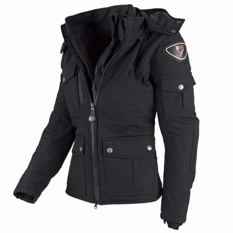 Women's Jackets By City BY CITY URBAN III LADY BLACK FABRIC JACKET