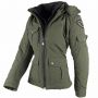 Women's Jackets By City BY CITY URBAN III LADY GREEN FABRIC JACKET