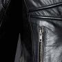 Men's Jackets By City BY CITY LEMANS BLACK LEATHER JACKET