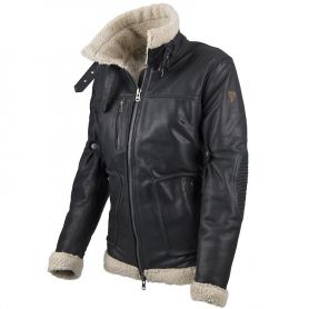 Women's Jackets By City BY CITY EAGLE LADY BLACK LEATHER JACKET