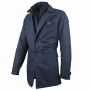 Blousons Hommes By City VESTE BY CITY TRENCH TISSU BLEU