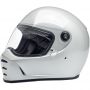 Casques BILTWELL CASQUE BILTWELL LANE SPLITTER METALLIC PEARL BLANC