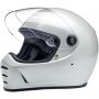 Helmets BILTWELL LANE SPLITTER FULL FACE HELMET METALLIC PEARL WHITE