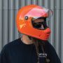 Casques BILTWELL CASQUE BILTWELL LANE SPLITTER HAZARD ORANGE