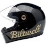 Casques BILTWELL CASQUE BILTWELL LANE SPLITTER FACTORY NOIR OR