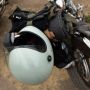 Helmets BILTWELL GRINGO S FULL FACE HELMET METALLIC SAGE GREEN