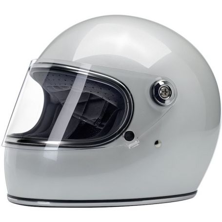 Helmets BILTWELL GRINGO S FULL FACE HELMET METALLIC PEARL WHITE