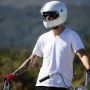 Casques BILTWELL CASQUE BILTWELL GRINGO S METALLIC PEARL BLANC