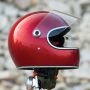 Casques BILTWELL CASQUE BILTWELL GRINGO S METALLIC CANDY ROUGE