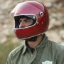 Casques BILTWELL CASQUE BILTWELL GRINGO S METALLIC CANDY ROUGE