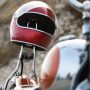 Casques BILTWELL CASQUE BILTWELL GRINGO S METALLIC CANDY ROUGE