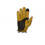 Men's Gloves HELSTONS HELSTONS GLOVES HIRO SUMMER SOFT LEATHER GOLD-BLACK 20180030 GNO