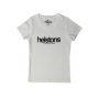 Tee-Shirts Femmes HELSTONS T-SHIRT FEMME HELSTONS CORPORATE GIRL COTON BLANC