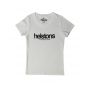 Tee-Shirts Femmes HELSTONS T-SHIRT LADY HELSTONS CORPORATE GIRL COTON WHITE