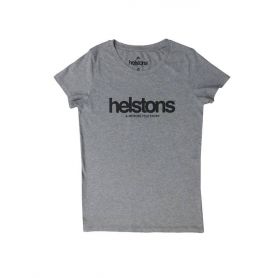 Tee-Shirts Femmes HELSTONS T-SHIRT LADY HELSTONS CORPORATE GIRL COTON GRAY