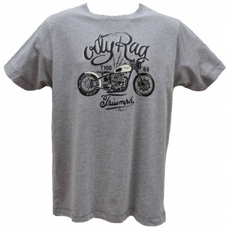 Tee-Shirts Hommes OILY RAG BOBBER TRIUMPH OILY RAG TEE SHIRT OR-84