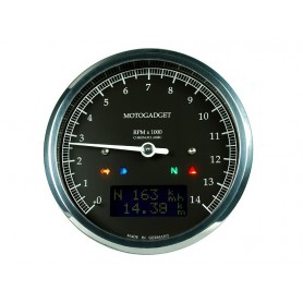 Tachometers MOTOGADGET MOTOGADGET CHRONOCLASSIC 14 BLACK LCD 2004066