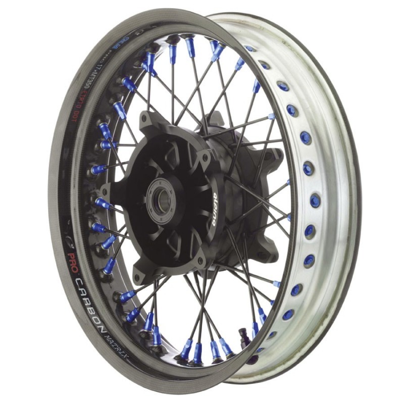Roues ALPINA ALPINA ROUES AV A RAYONS CERCLAGE CARBONE TUBELESS 3.50 X 17 IM-TB500 Roues ALPINA ALPINA ROUES AV A RAYONS CERCLAGE CARBONE TUBELESS 3.50 X 17 IM-TB500