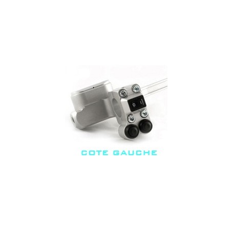 Boutons et Contacteurs ISR CONTACTEUR GAUCHE ISR 1 LATERAL 0-1  ET 2 BOUTONS PUSH TYPE 2 D25.4 R73201OB