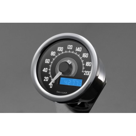 Compteurs DAYTONA DAYTONA COMPTEUR DE VITESSE VELONA INOX 60MM 200KMH 85833 85833