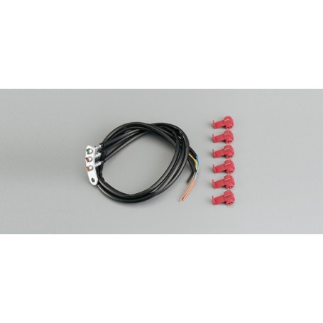 Témoins DAYTONA DAYTONA KIT 3 DIODES AVEC SUPPORT METALLIQUE ET CONNEXIONS. 12V DC 37235