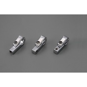 Speedometers Brackets DAYTONA DAYTONA SUPPORT CHROME POUR COMPTEURS ET RETROVISEURS. DIAMETRE DE GUIDON 22MM. FILETAGE M8 ORI...