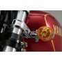 Turn Signals Brakets DAYTONA DAYTONA SUPPORT DE CLIGNOTANT POUR TUBE DIAMETRE 41MM. COULEUR CHROME 69371