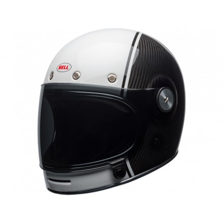 Helmets BELL CASQUE BELL BULLITT CARBON GLOSS BLANC/CARBON PIERCE 7092543