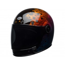 Casques BELL CASQUE BELL BULLITT SE HART LUCK GLOSS METALLIC BUBBLES 7092567