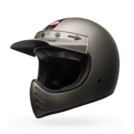 Casques BELL CASQUE BELL MOTO-3 INDEPENDENT TITANE MAT 7081039