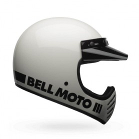Helmets BELL CASQUE BELL MOTO-3 CLASSIC BLANC 7081045